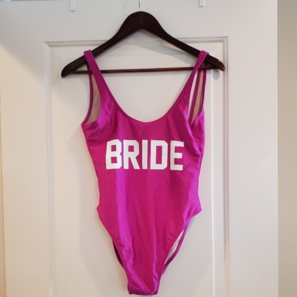 Fuscia Bride Swimsuit